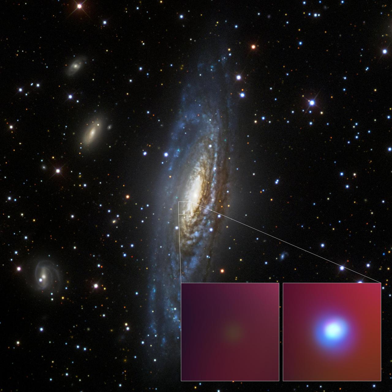 Supernova SN 2014C Optical and X-Ray photography by guiiu on Glass Gallery