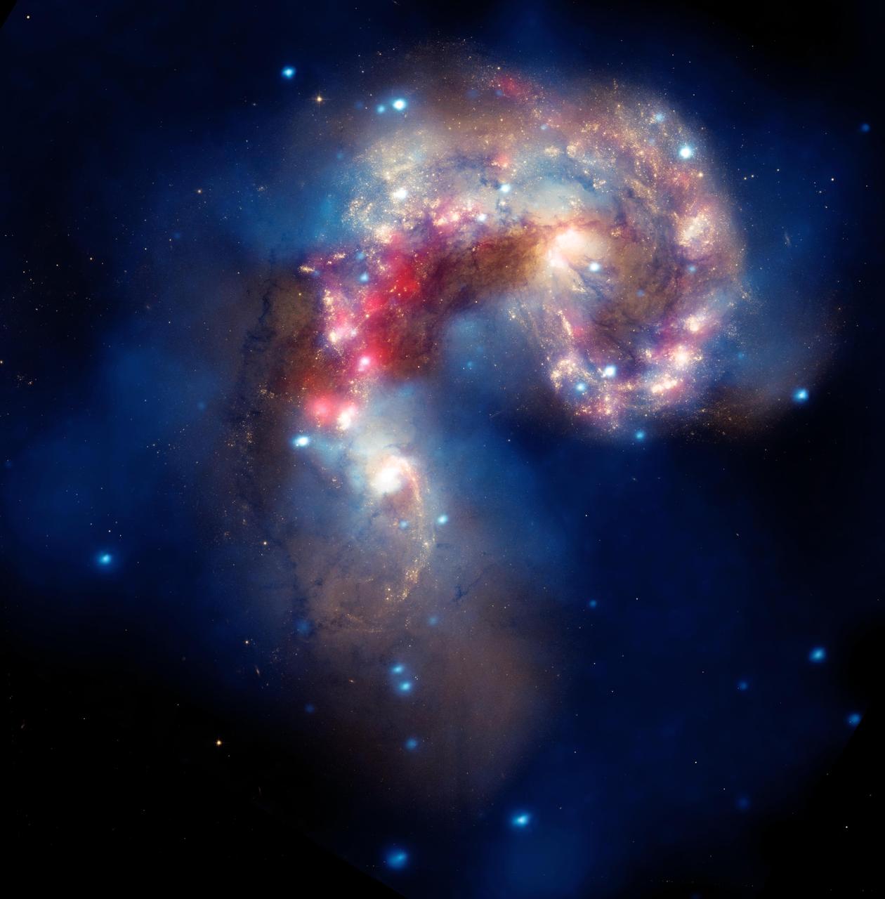 NASA Great Observatories Witness a Galactic Spectacle photography by guiiu on Glass Gallery