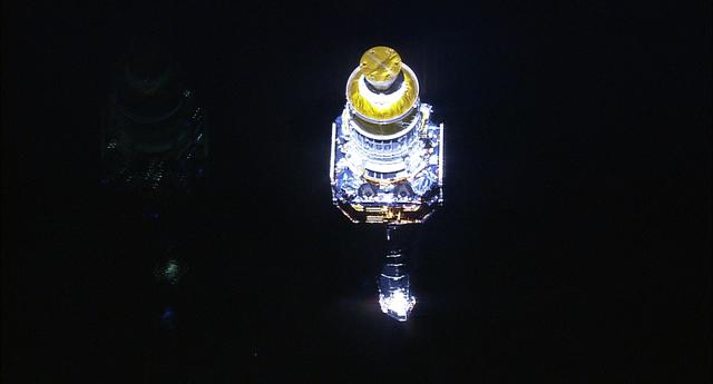 Views of the Chandra telescope take with HDTV on STS-93 photography by guiiu on Glass Gallery