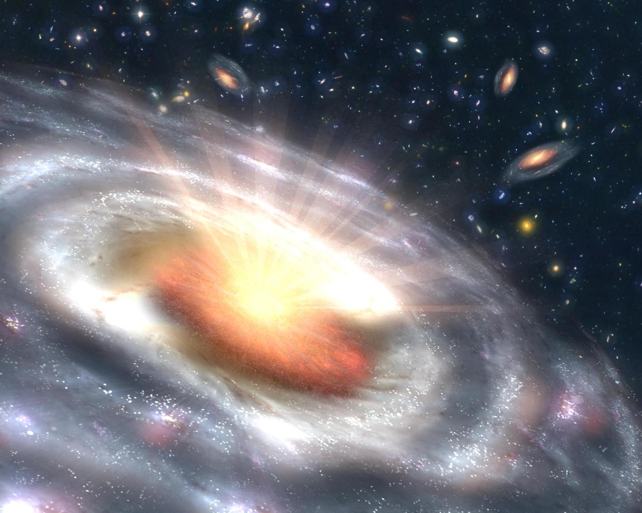 Bursting with Stars and Black Holes  Artist Concept photography by guiiu on Glass Gallery